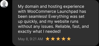 Client review screenshot