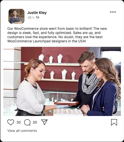 Client review screenshot