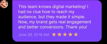 Client review screenshot